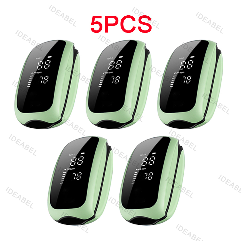 Pulse Oximeter Fingertip Rechargeable - 5PCS 충전식 의료용 산소포화도 측정기 스트랩