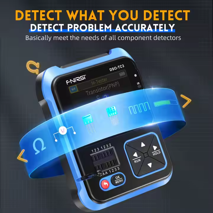 Fnirsi Digital Oscilloscope Handheld - FNIRSI DSO-TC3 미니 휴대용 디지털 오실로스코프