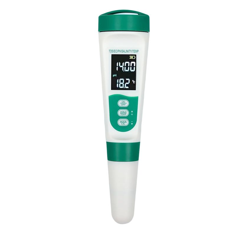 Ph Meter Digital Water Tester - AT02-5 In1 디지털 PH 측정기 고정밀