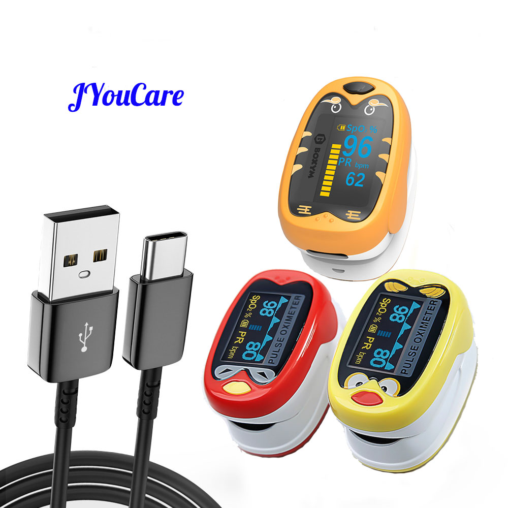 Pulse Oximeter Fingertip Rechargeable - JYouCare 충전식 손가락 끝 맥박 산소