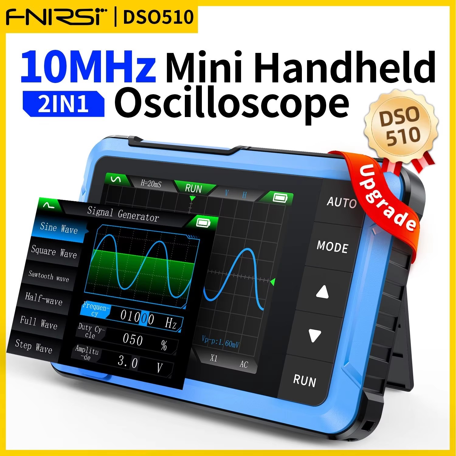 Fnirsi Digital Oscilloscope Handheld - FNIRSI 새로운 DSO510 DSO152 DSO153 미니