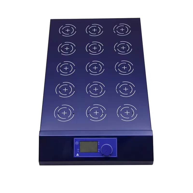 Lab Magnetic Stirrer Hot Plate - JKI 실험실 15포지션 자석 교반기(핫플레이트 포함)