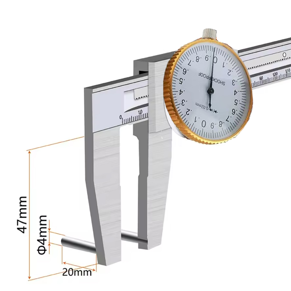 Digital Caliper 150Mm Stainless Steel - 범위 0-150mm 0.01mm 정밀 스테인리스 스틸