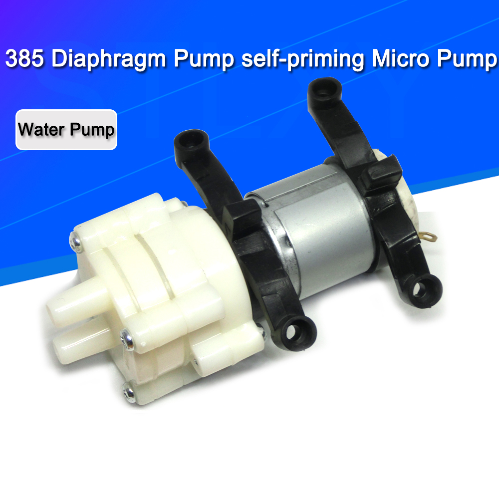 Mini Peristaltic Pump 12V - 385 DC 6V-12V 고온 저항 100
