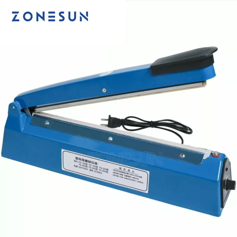 ZONESUN ZS-FS200 핸드 임펄스 실링기 비닐 - Plastic Bag Impulse Heat Sealer 리뷰 및 가격