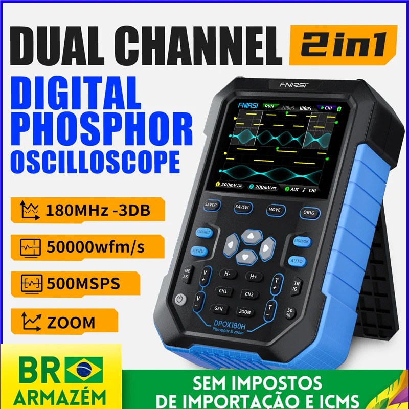 FNIRSI DPOX180H 휴대용 디지털 오실로스코프 - Fnirsi Digital Oscilloscope Handheld 리뷰 및 가격
