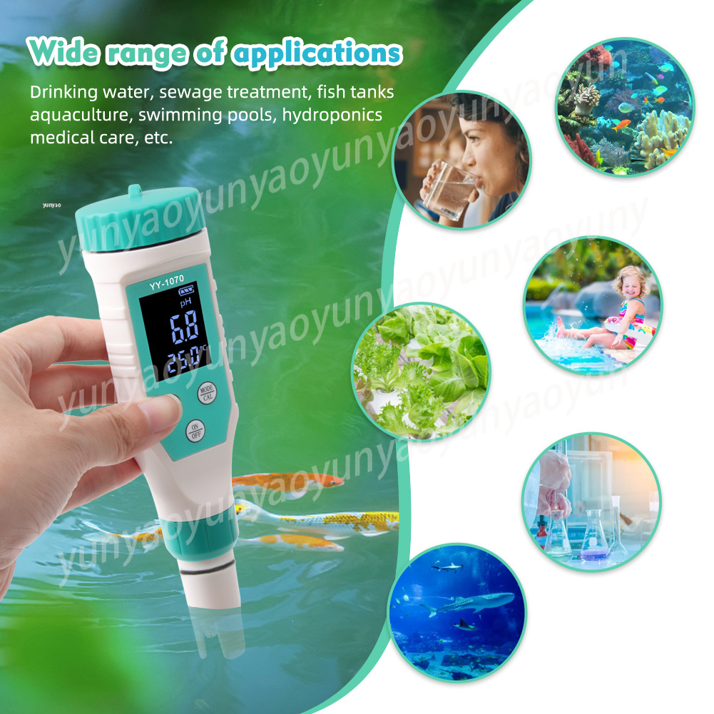 7 in 1 디지털 수질 테스터 PH ORP EC TD - Ph Meter Digital Water Tester 리뷰 및 가격