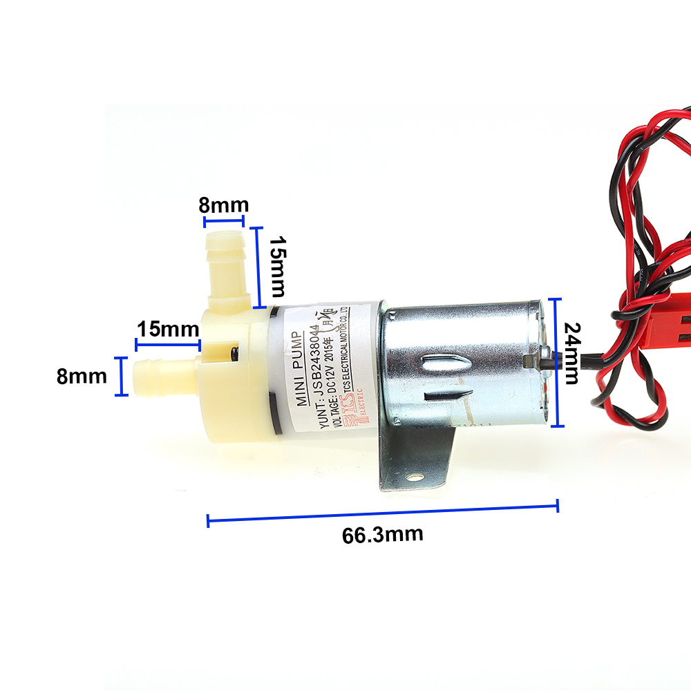 미니 370 수중 흡입 펌프 DC 7.4V 12V 자흡 - Mini Peristaltic Pump 12V 리뷰 및 가격