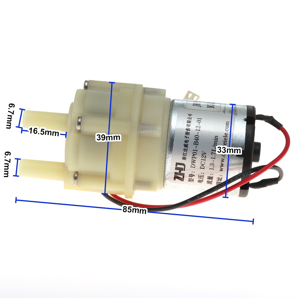 DC6-12V 소형 528 워터 펌프와 DC 모터 1. - Mini Peristaltic Pump 12V 리뷰 및 가격