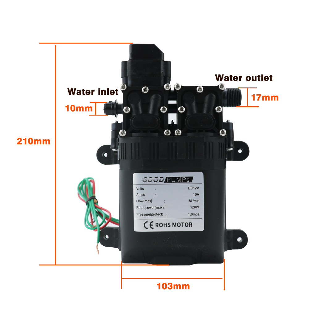 12V DC 자동 워터 펌프 고압 다이어프램 워터 펌프 - Mini Peristaltic Pump 12V 리뷰 및 가격