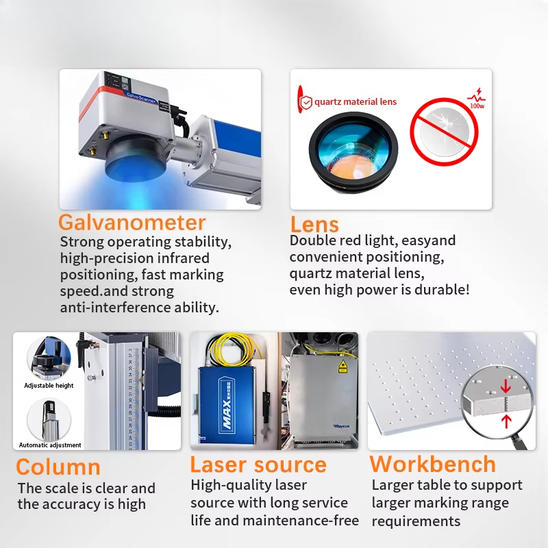 준페이 Jpt Raycus Galvo Co2 UV Mo - Fiber Laser Marking Machine 30W 리뷰 및 가격