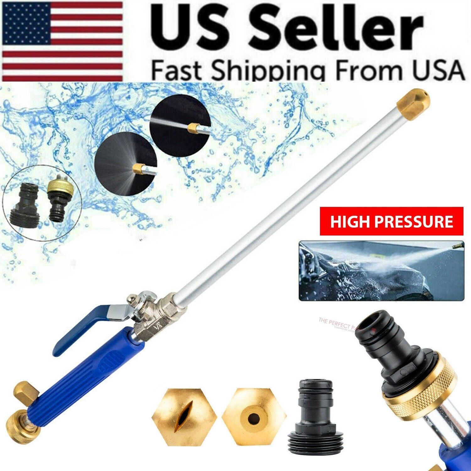 고압 세척기 스프레이 건, 황동 노즐 2개(제트/팬), - Vacuum Chamber Kit With Pump 리뷰 및 가격