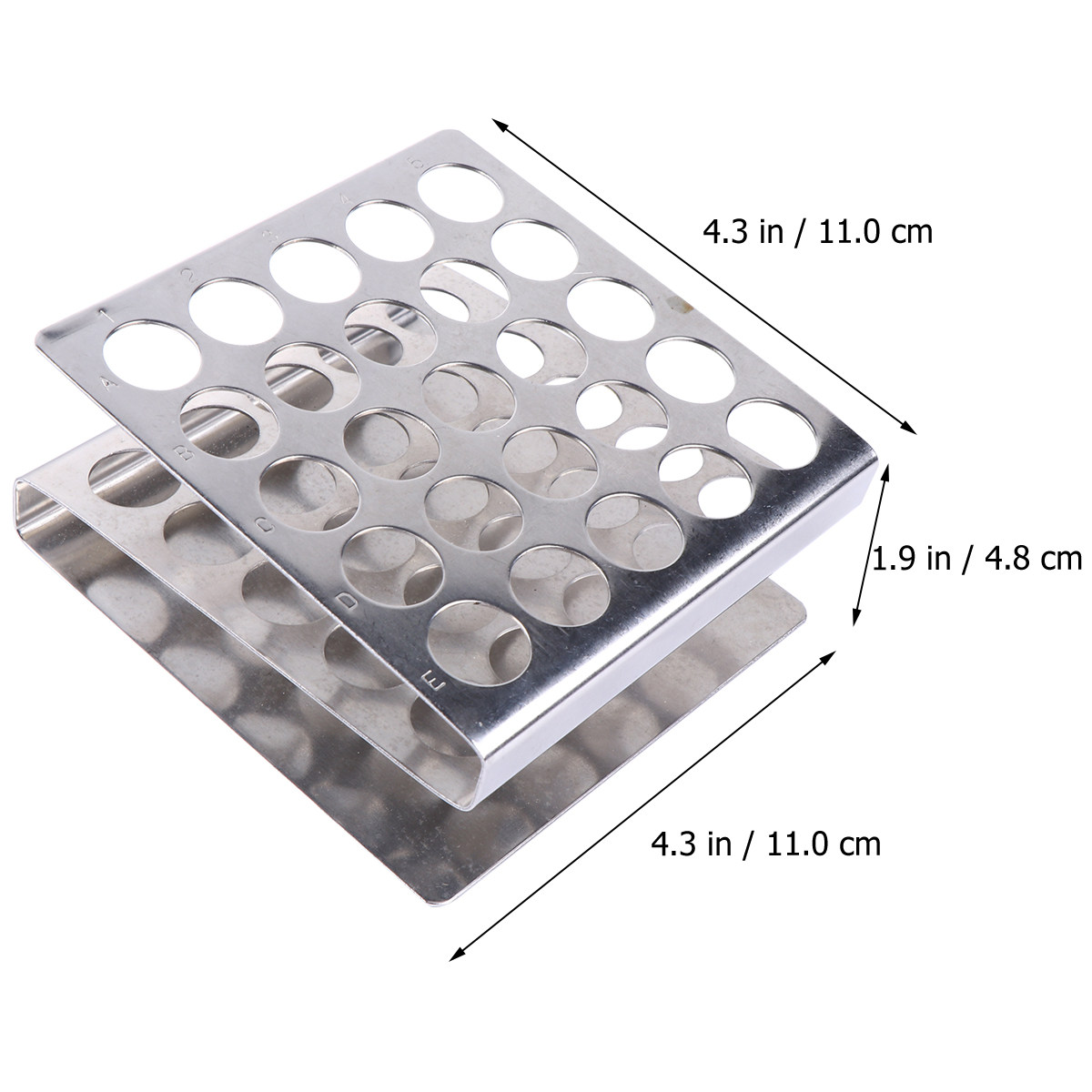 스테인레스 스틸 시험관 랙 실험실 학교 과학 용품용 Z - Lab Equipment 리뷰 및 가격