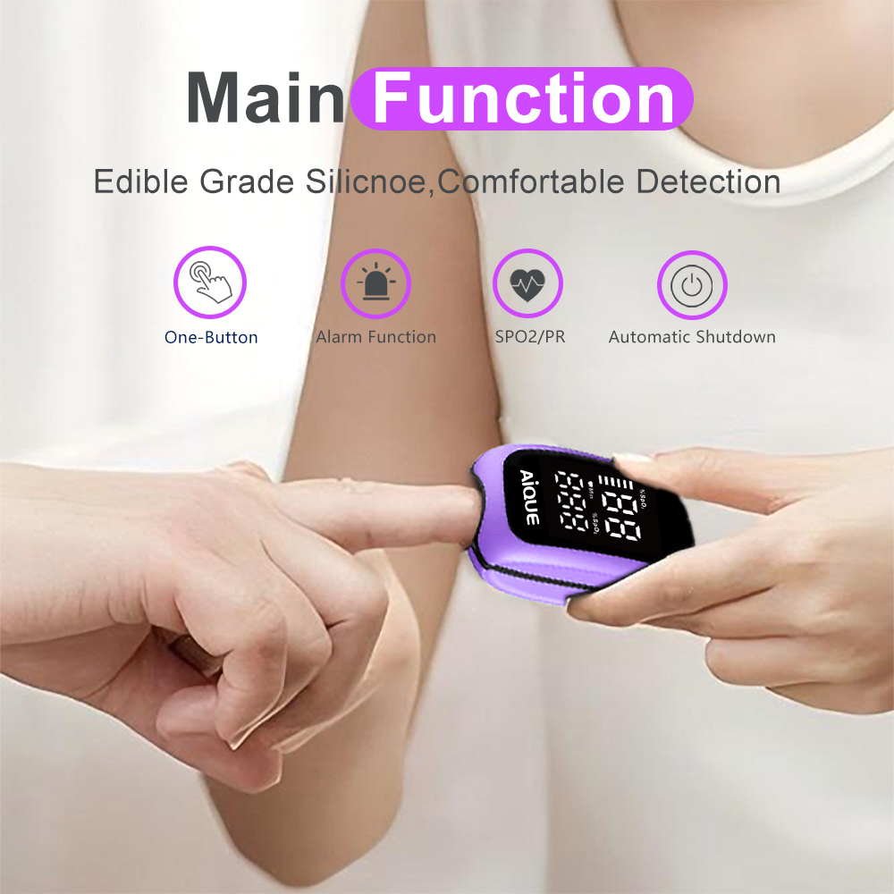 AiQUE 충전식 디지털 손가락 맥박 산소 농도계 LE - Pulse Oximeter Fingertip Rechargeable 리뷰 및 가격