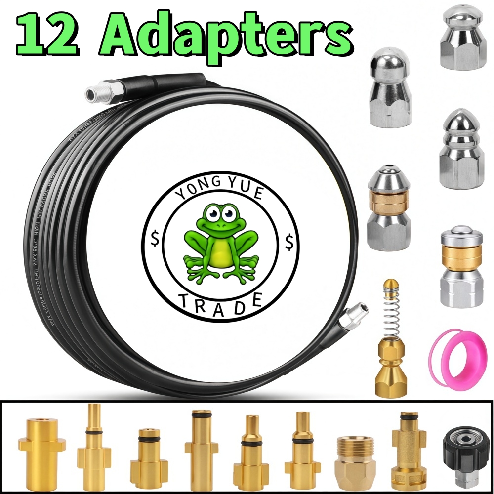 5~50m 압력 세탁기 하수 제터 키트, 5800psi - Vacuum Chamber Kit With Pump 리뷰 및 가격