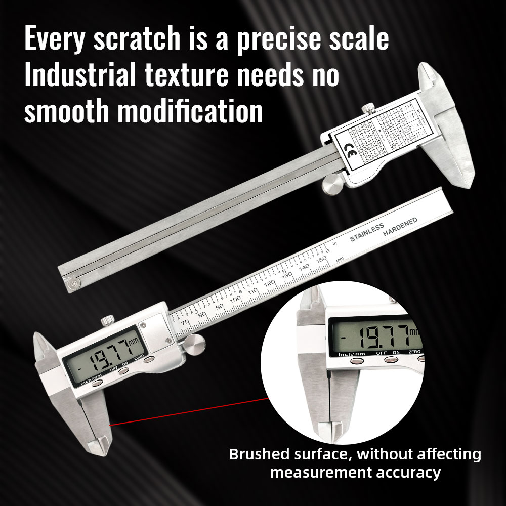 새로운 6인치 0-150mm 스테인리스 스틸 전자 디지 - Digital Caliper 150Mm Stainless Steel 리뷰 및 가격